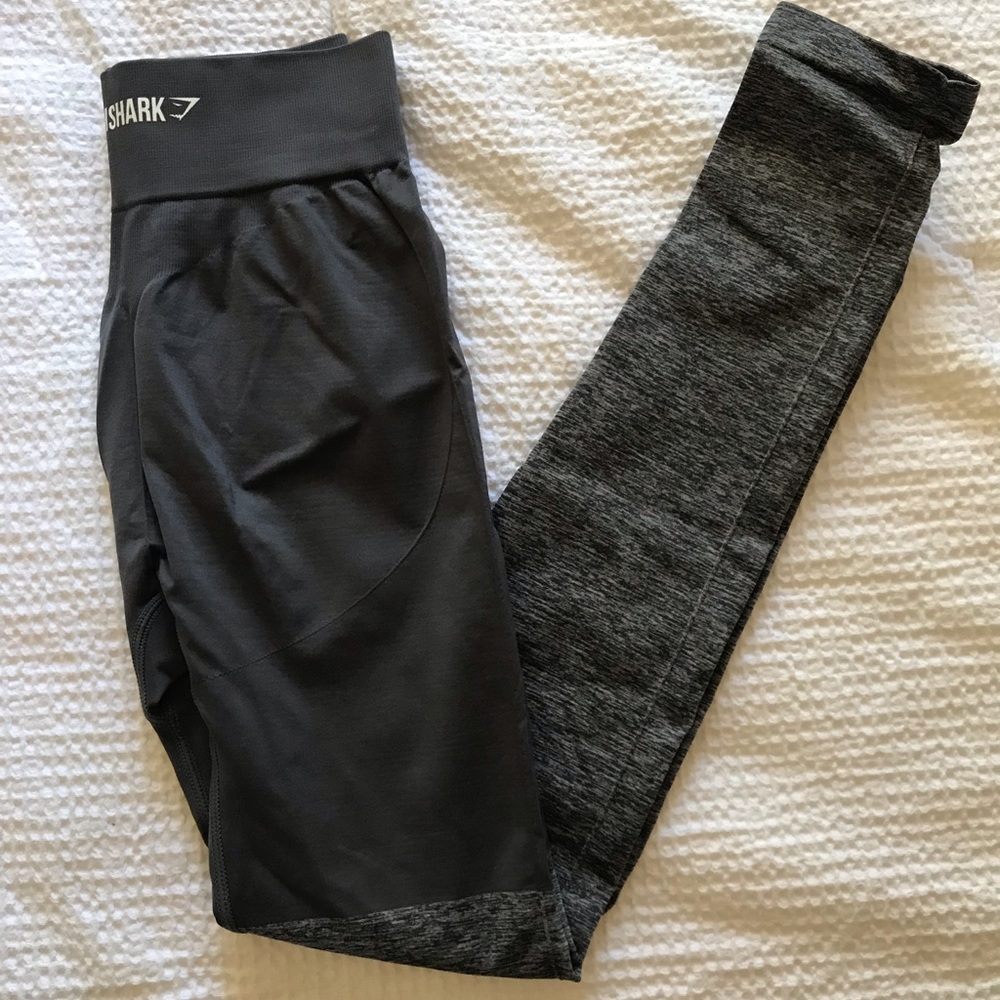 Gray Gymshark Flex Leggings